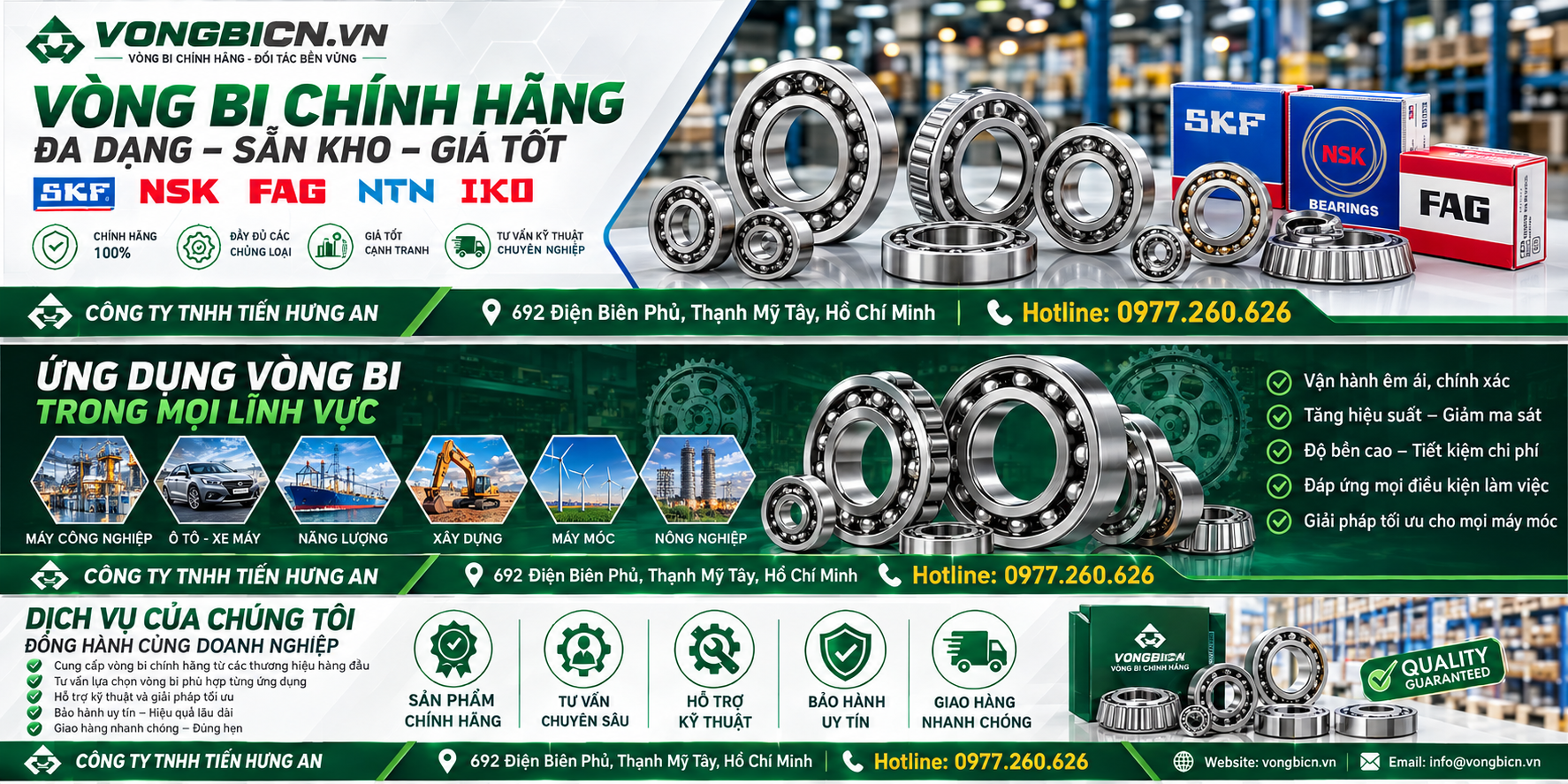 Vòng Bi Công Nghiệp Tiến Hưng An