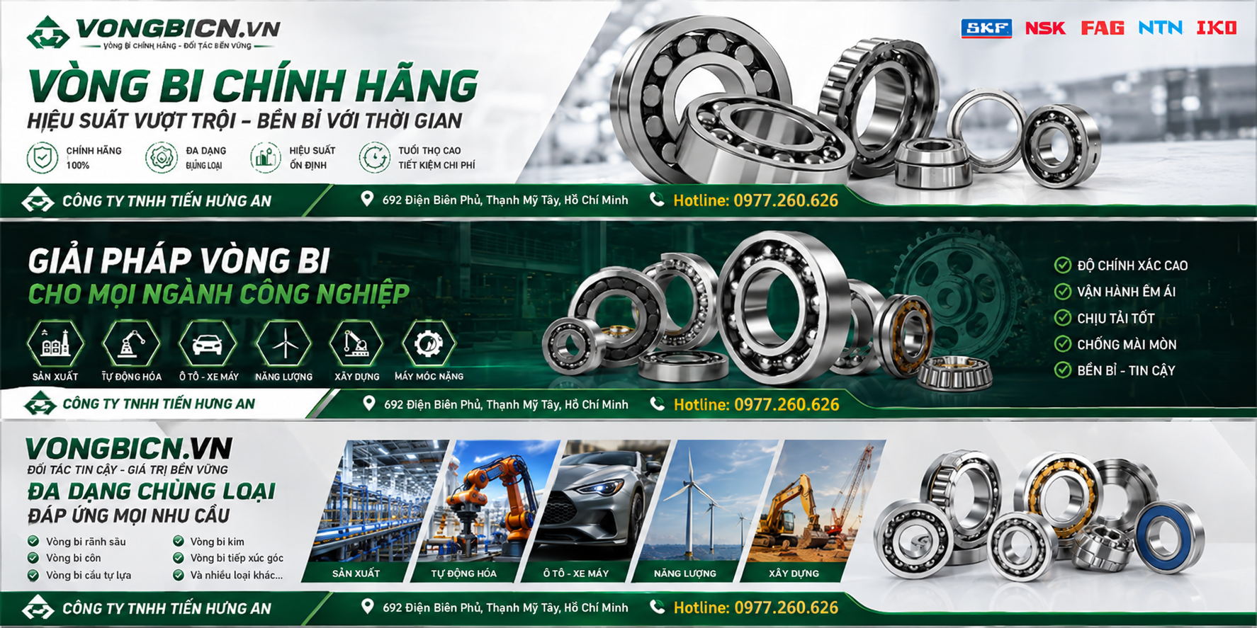 Vòng Bi Công Nghiệp Tiến Hưng An